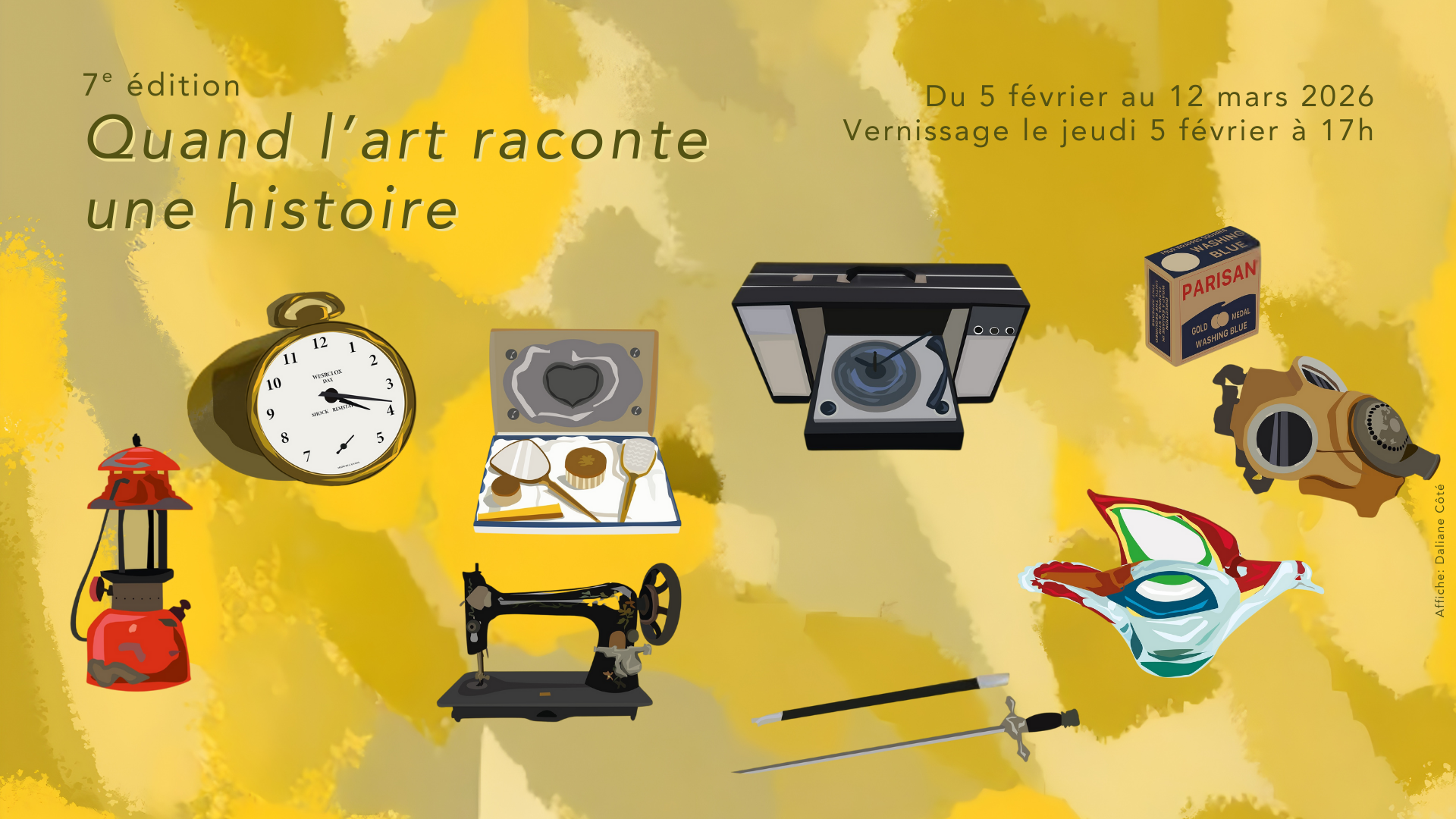 Quand l’art raconte une histoire est de retour à l’Odyssée des Bâtisseurs!